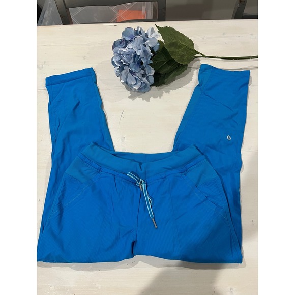 Lululemon‎ Blue jogger Pants Athletic Drawstring Lightweight Size 4 - Picture 1 of 10